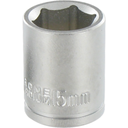 15mm hex socket - 3/8" drive for torque wrenches