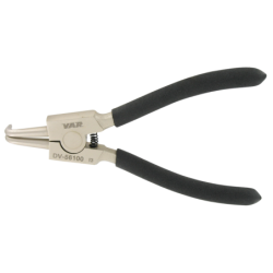 Circlip plier external, bent nose 