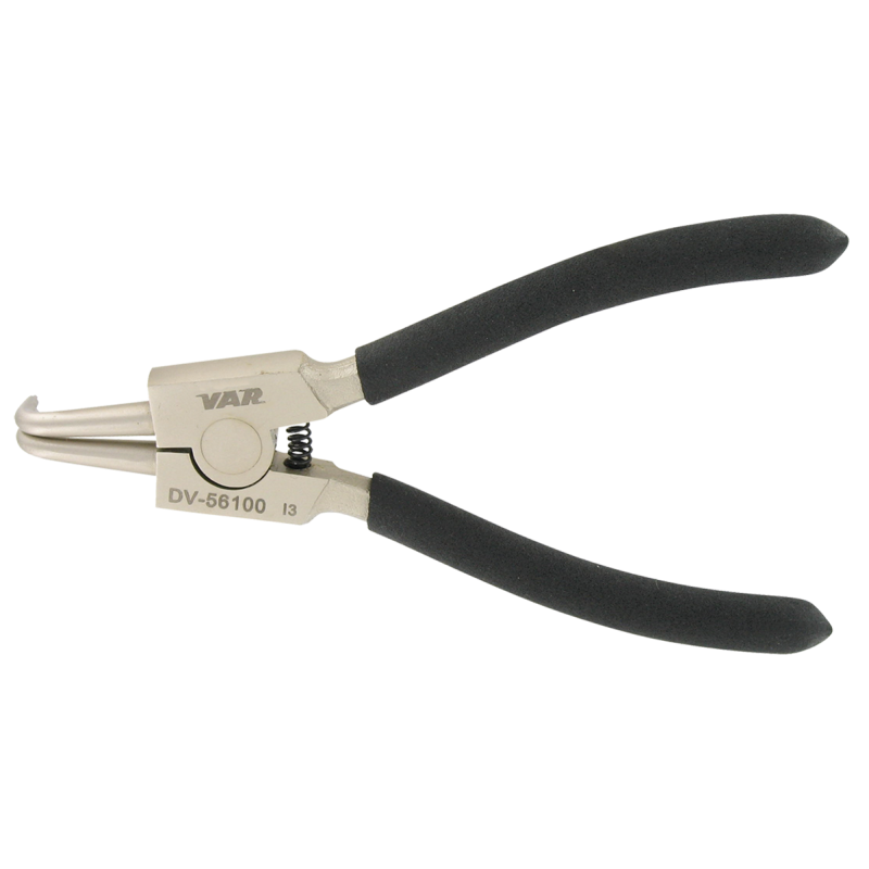Circlip plier external, bent nose 