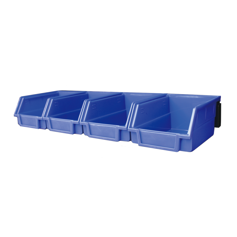 Set of 4 peg bins