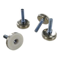 Set of 5 adjusting feet for MO-52606 corner cabinet