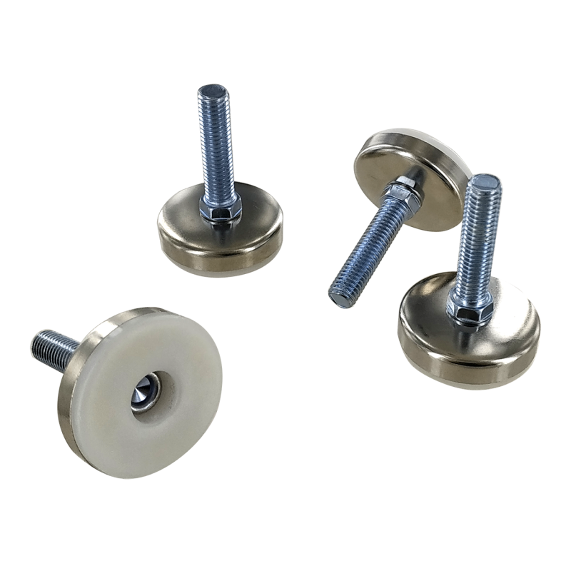 Jeu de 5 pieds réglables pour meuble d'angle MO-52606