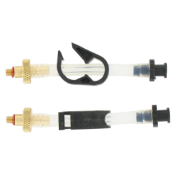 Jeu de 2 raccords M4 complets