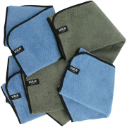 VAR | Jeu de 5 lingettes microfibres nettoyantes et lustrantes