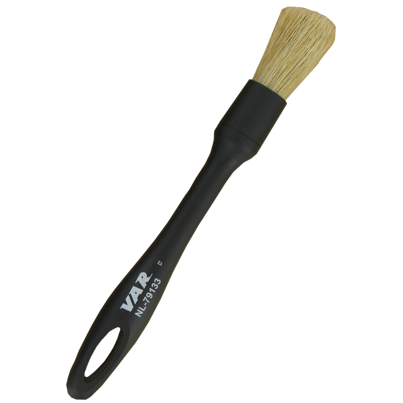 Pinceau tête beige pour application crème de montage de pneu