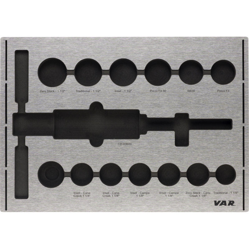 VAR | Mousse outil pour CD-03600 avec prédécoupes