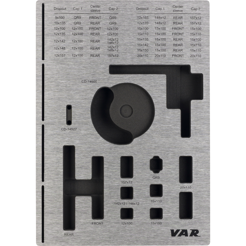 VAR | Mousse outil pour CD-14600 avec prédécoupes
