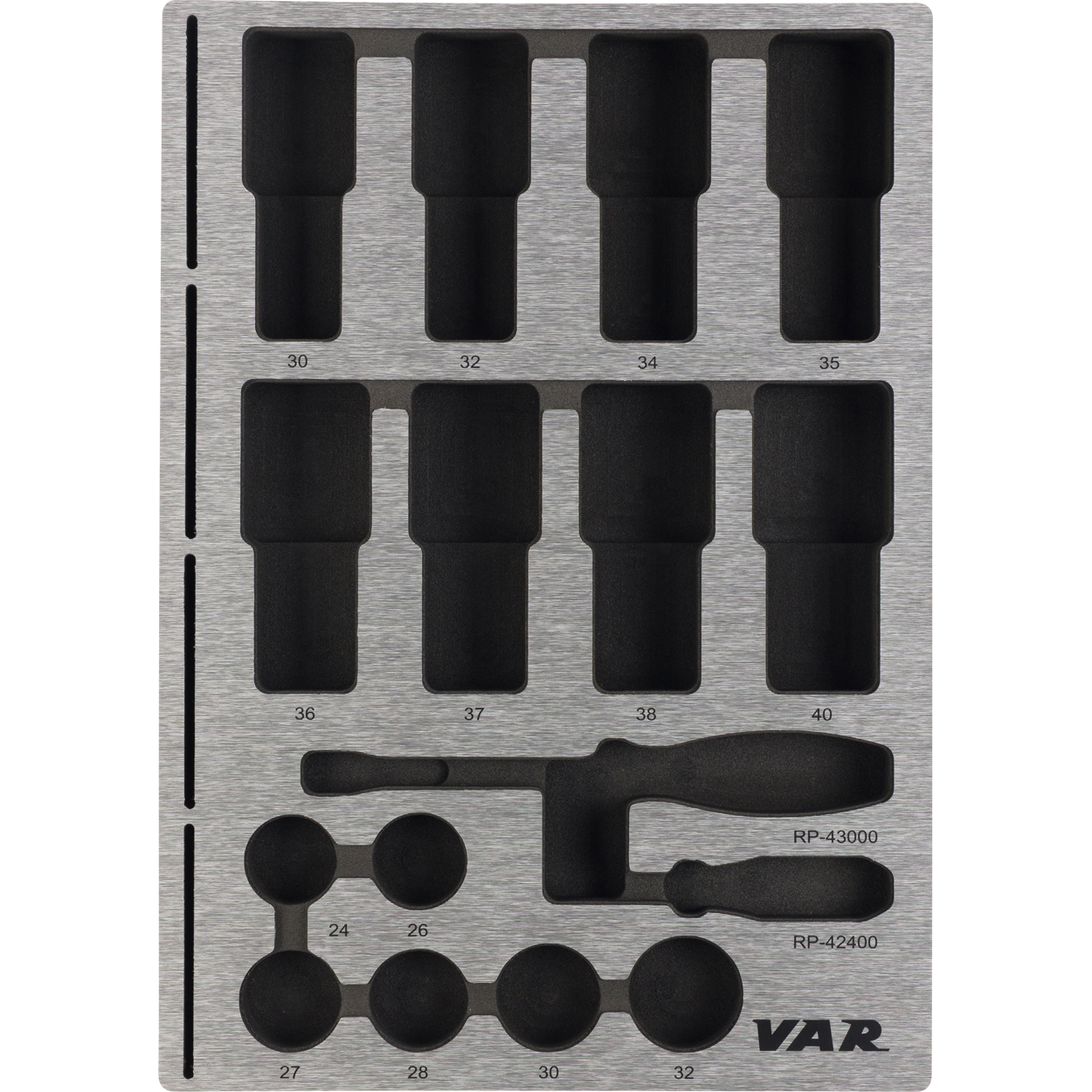 VAR | Mousse outil pour fourches suspendues avec prédécoupes