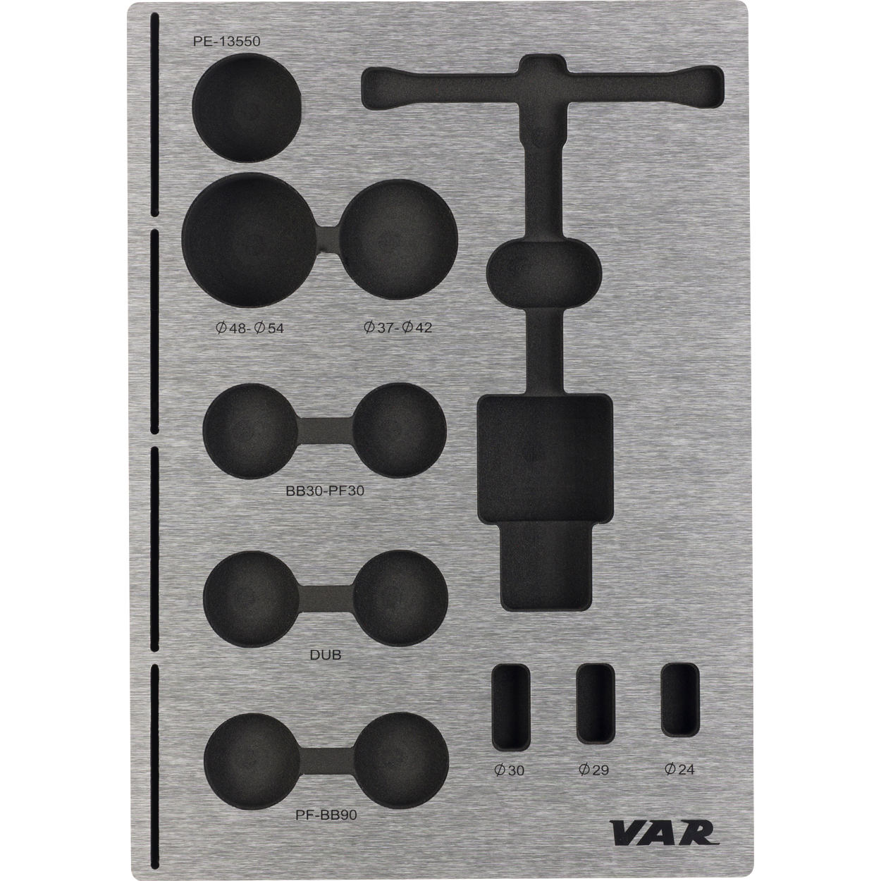 VAR | Tool tray for PE-13550 with pre-cut zone