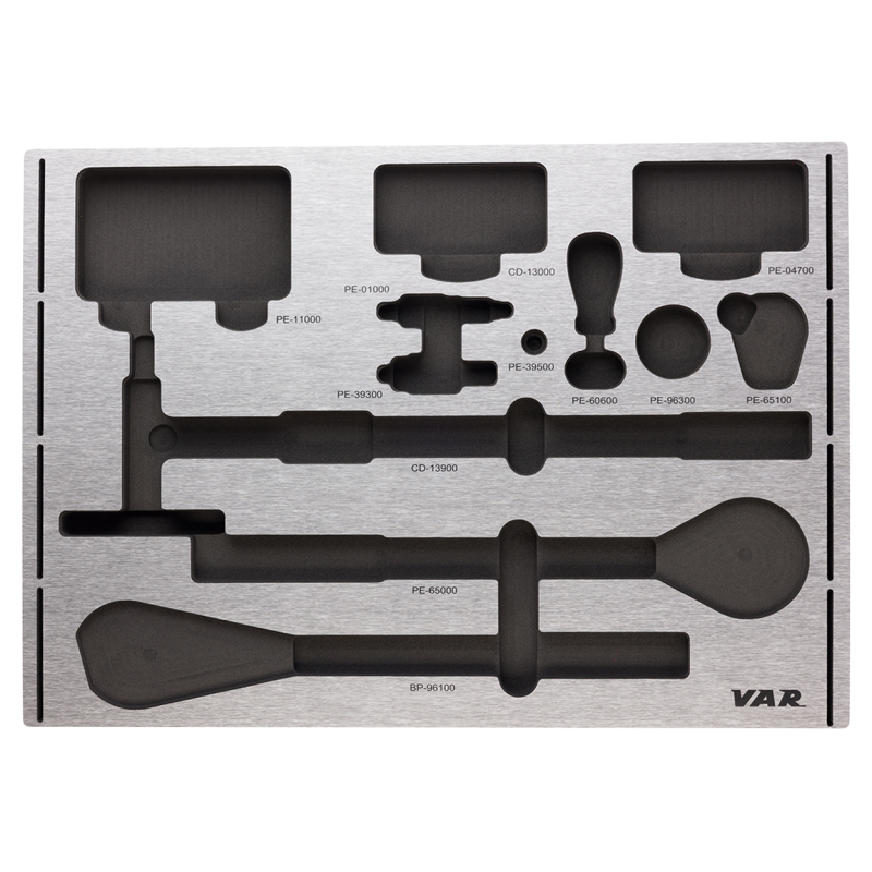VAR | Tool tray for CD-13900, cranskets and pedals with pre-cut zone
