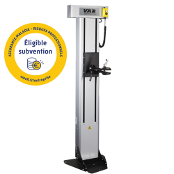 Electric repair stand with floor fastening - 1 clamp