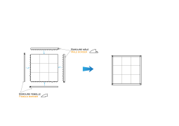 Anti-fatigue floor mat 915x915x16mm - black