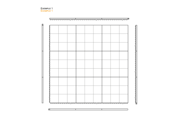 Anti-fatigue floor mat 915x915x16mm - black