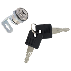 VAR | Barillet et 2 clés pour meubles à portes - 1/4 TOUR