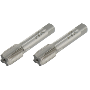 VAR | Jeu 2 tarauds main p/ manivelles 9/16''x20 tpi pas D et G