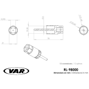VAR | Démonte cassette avec pilote Shimano Hyperglide...sur carte