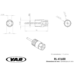 VAR | Démonte roue-libre avec pilote Shimano UG... - sur carte