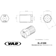 VAR | Démonte roue-libre allongé Falcon