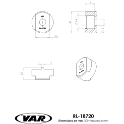 VAR | 2 notch freewheel remover for 1/2/3 speed freewheels & Vélosolex