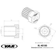 VAR | Freewheel remover for Regina, Zeus & Atom - carded