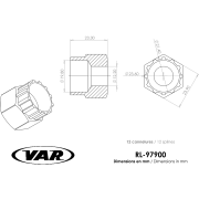 VAR | Démonte cassette Shimano Hyperglide