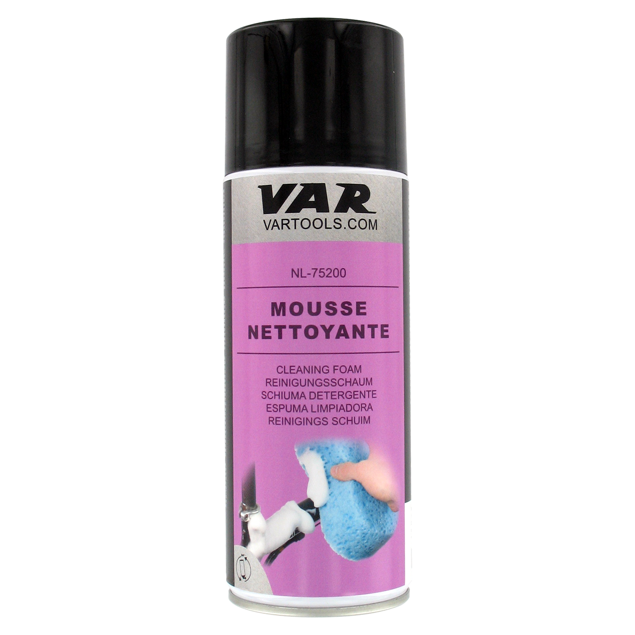 VAR | Mousse nettoyante pour cadre & fourche - aérosol 400 ml