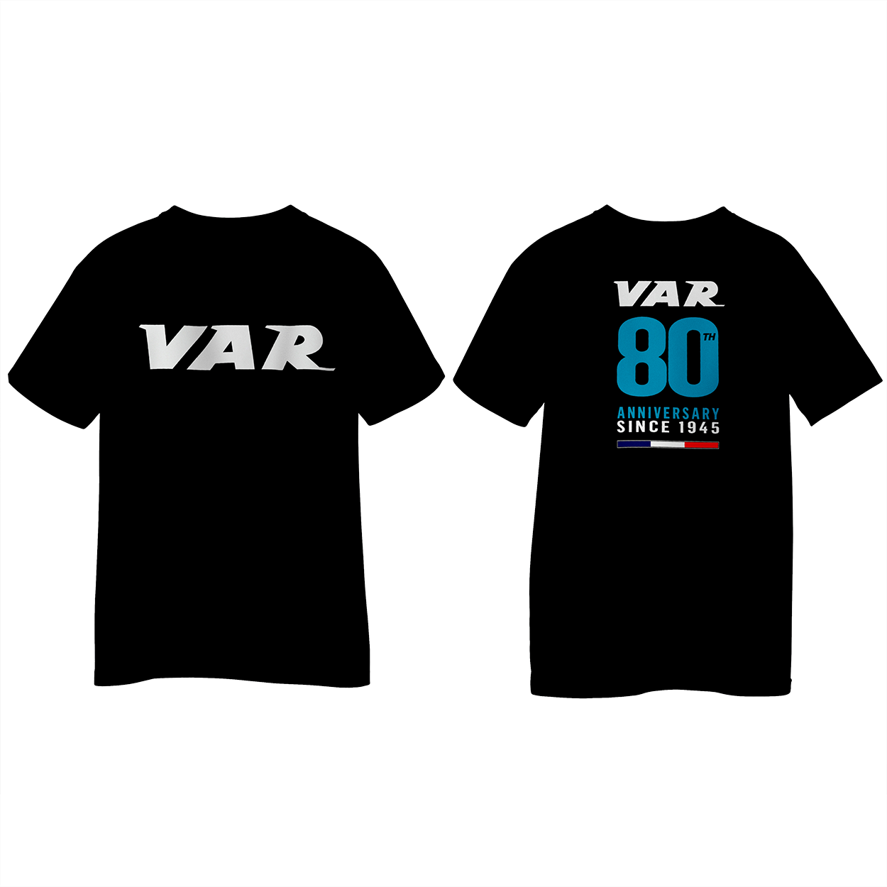 VAR | "T-shirt VAR - Édition ""80 ANS"" - Taille L"