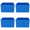 Set of 4 insert boxes - BLUE