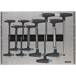 VAR | Mousse outil pour clés hexagonales et Torx - OUTILS INCLUS