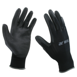 Gants de travail noir taille M