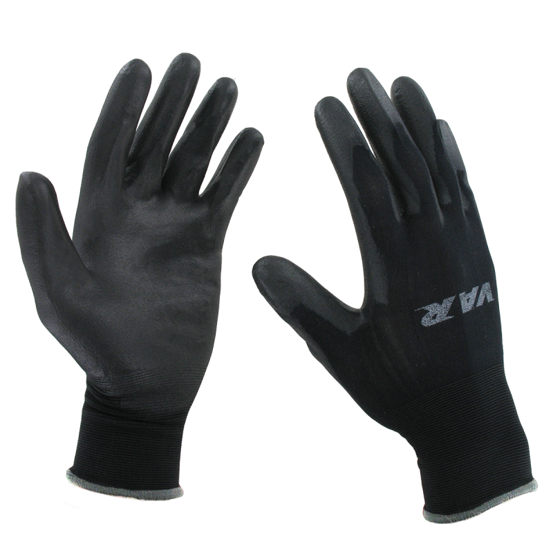 Gants de travail noir taille M