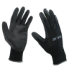 Gants de travail noir taille M