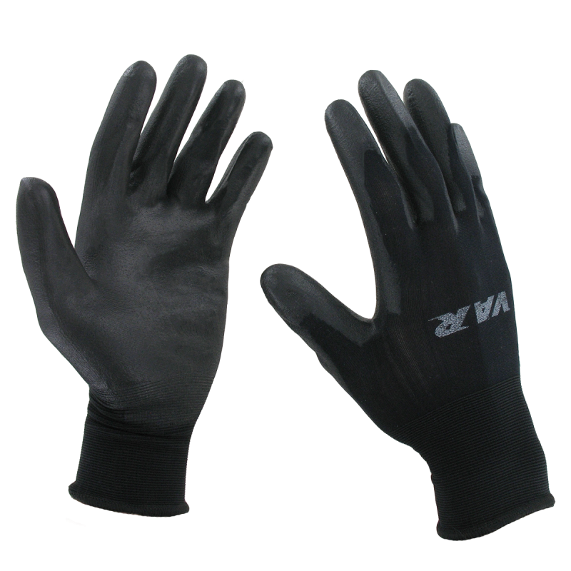 Gants de travail noir taille L