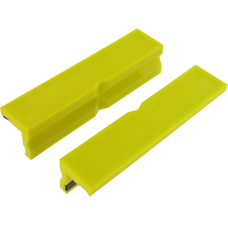 Jeu mors plastique p/ étau d'établi 100 mm