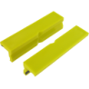 Set of 2 nylon jaws 100mm for shop bench vise