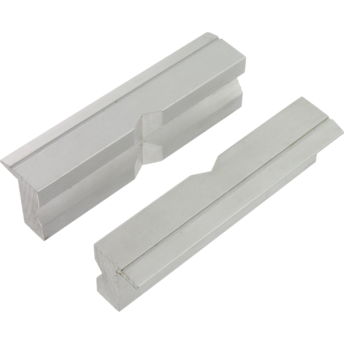 Jeu mors aluminium p/ étau d'établi 100 mm