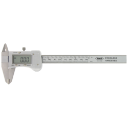 Electronic digital caliper with metal cover - capacity up to 150mm 