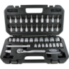 3/8" square ratchet wrench and socket set