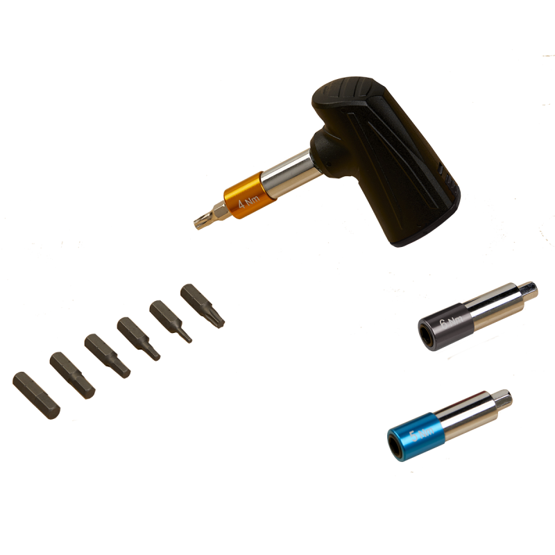 Clé dynamométrique préréglée amateur 4 - 5 - 6 Nm