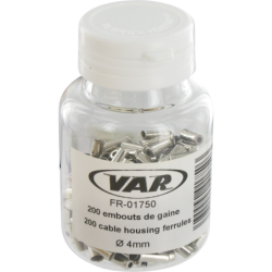 Flacon 200 embouts de gaine Ø 4mm