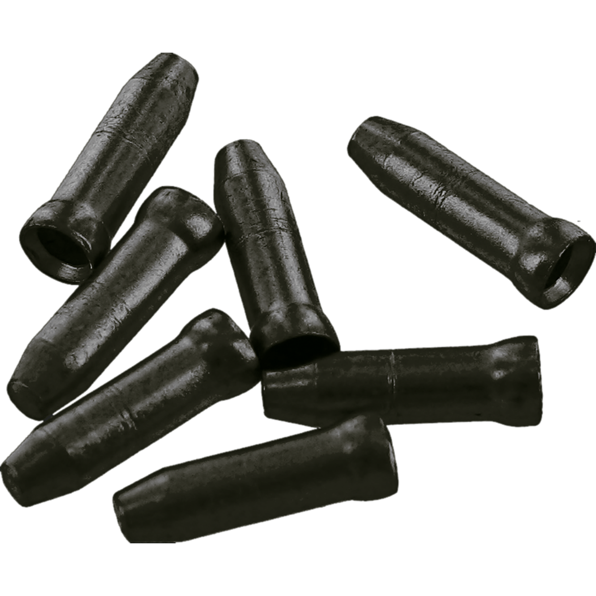 Flacon 200 embouts câbles aluminium - noir