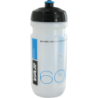 600ml translucent water bottle - black & blue