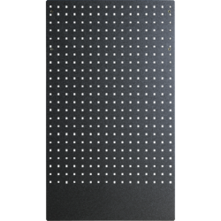 Tool panel 61 cm - black granite painting