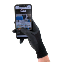 Gants de travail noir taille XL