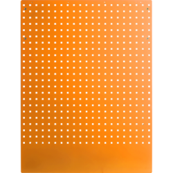 Corner tool panel 80 cm - orange painting