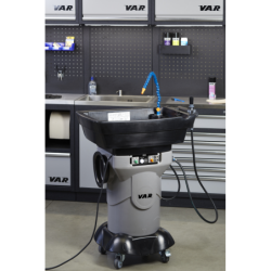 Professional parts washer with flexible nozzle - 40L