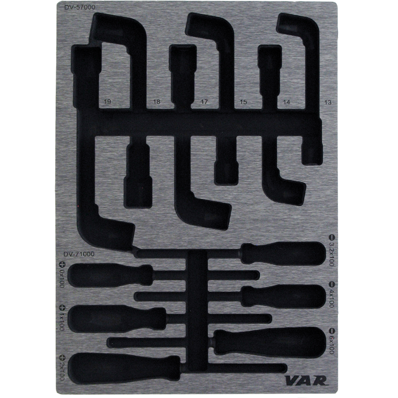 Mousse outil pour tournevis et clés à pipe