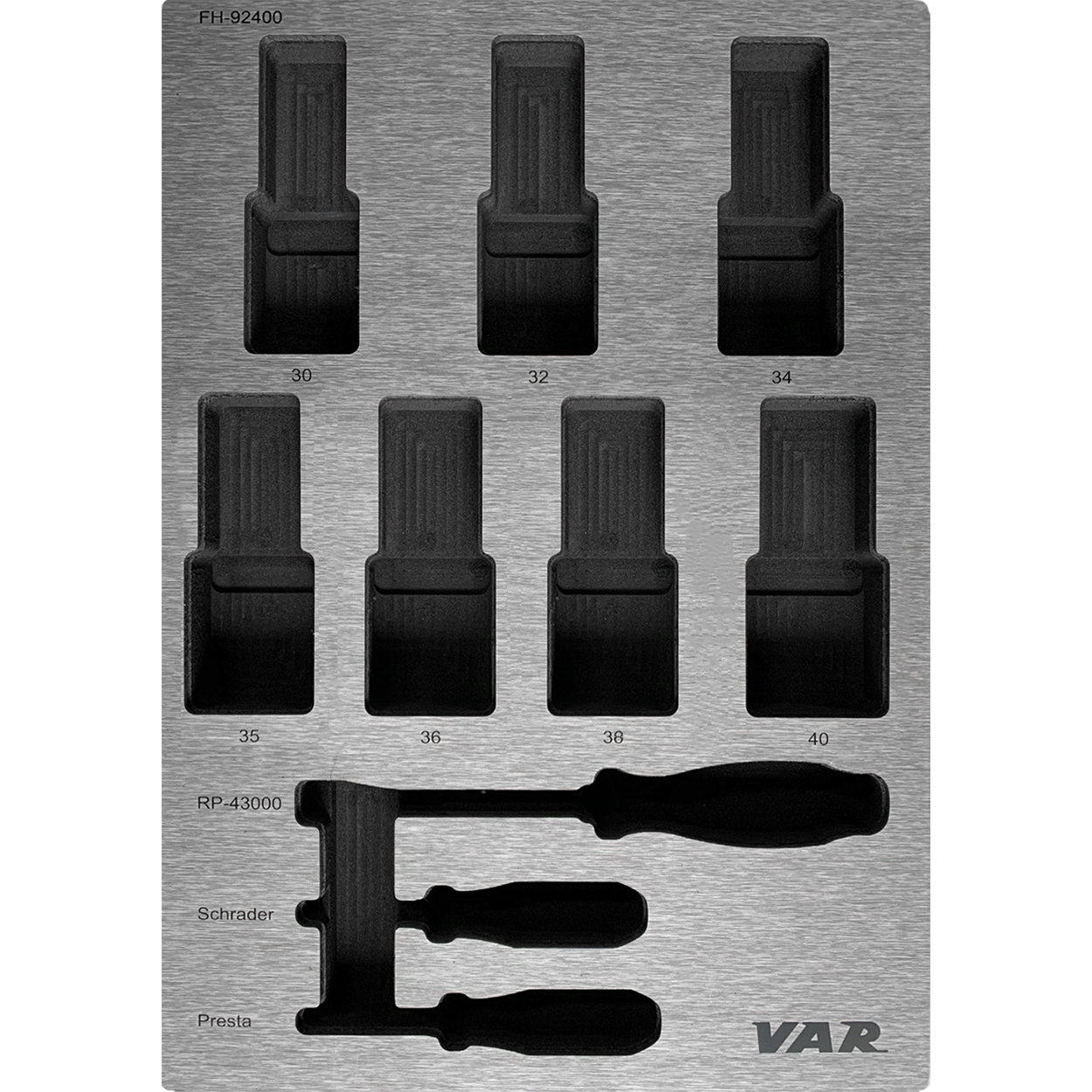 Tool tray for FH tools