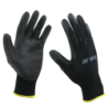 Gants de travail noir taille XXL