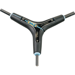 Clé hexagonale triple 4/5/6 mm - sur carte